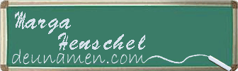 Marga Henschel Visitenkarte